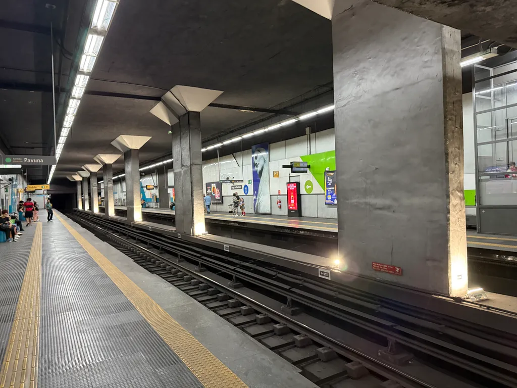 the Rio subway