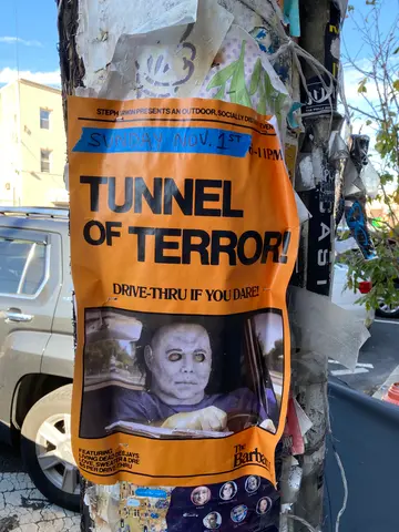 the tunnel of terror