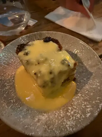 bread and butter pudding