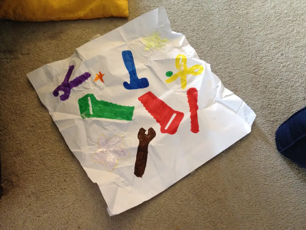 tool wrapping paper