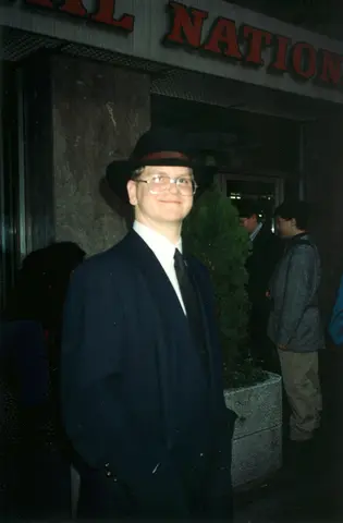 london band trip, 1994: Kevin Moralis