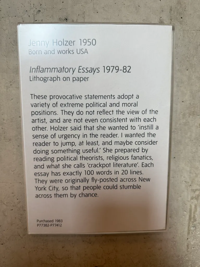 the Tate Modern