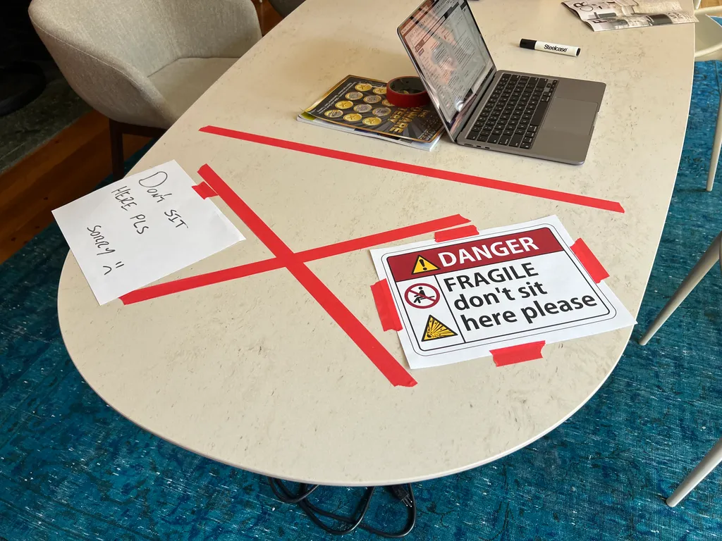 this dang table