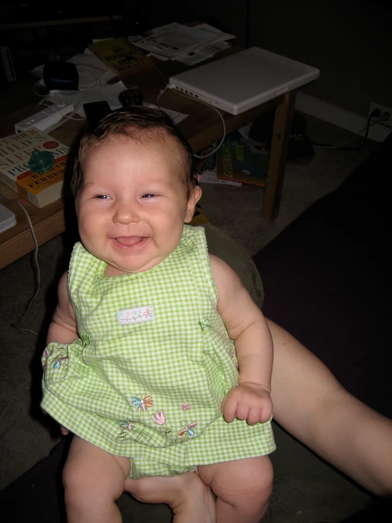 super happy baby