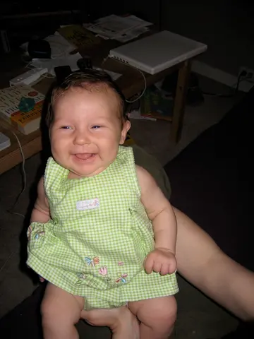 super happy baby