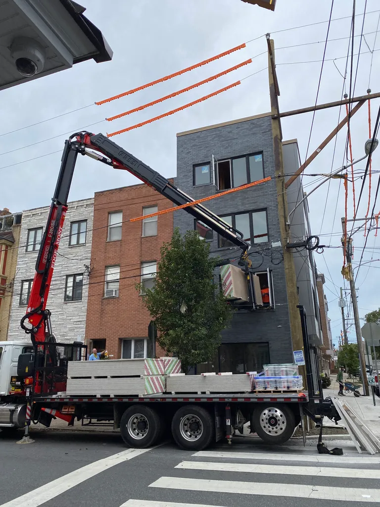 scary drywall loading