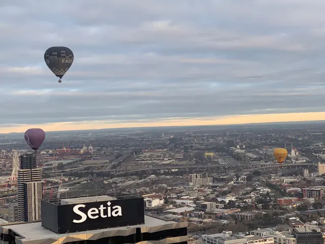 hot air balloons