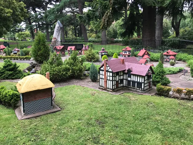 model Tudor village