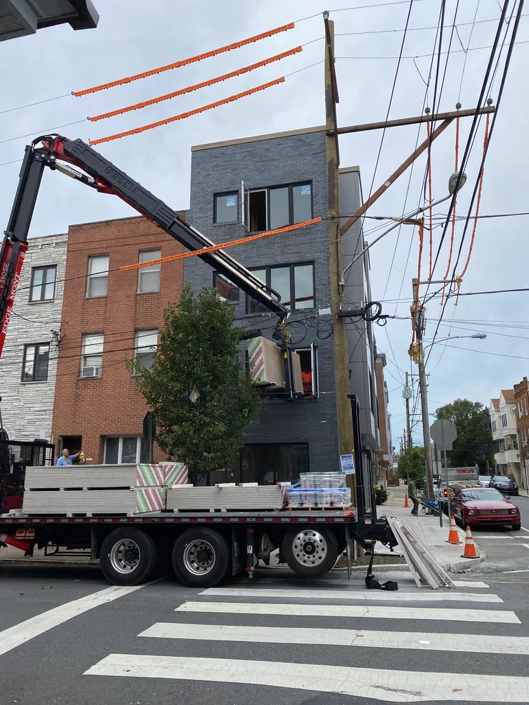 scary drywall loading