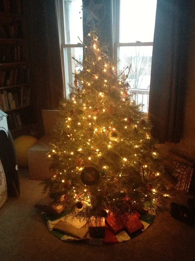 presents and tree!