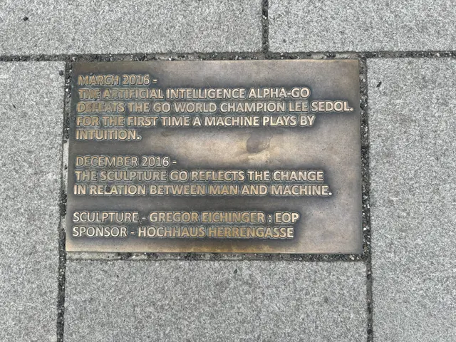 plaque by the giant go stones