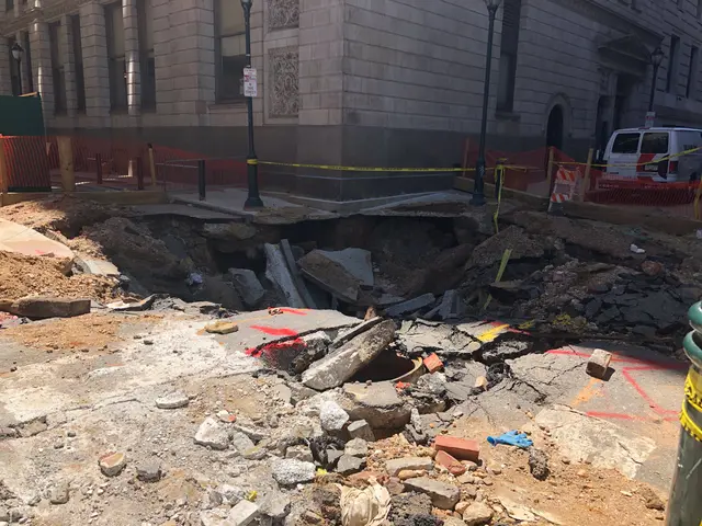 where Philadelphia's streets exploded
