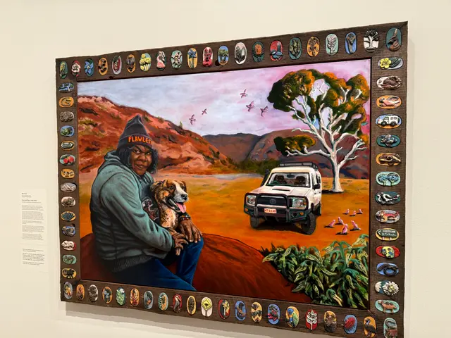 visiting Gallery NSW