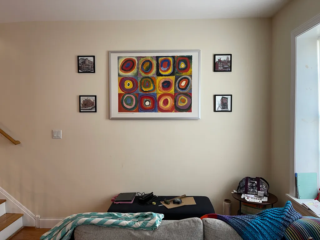 art on the walls