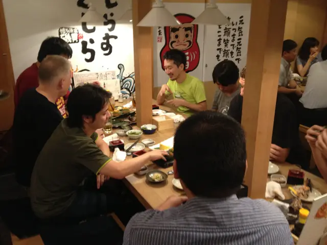 speaker/foreigner dinner with the locals