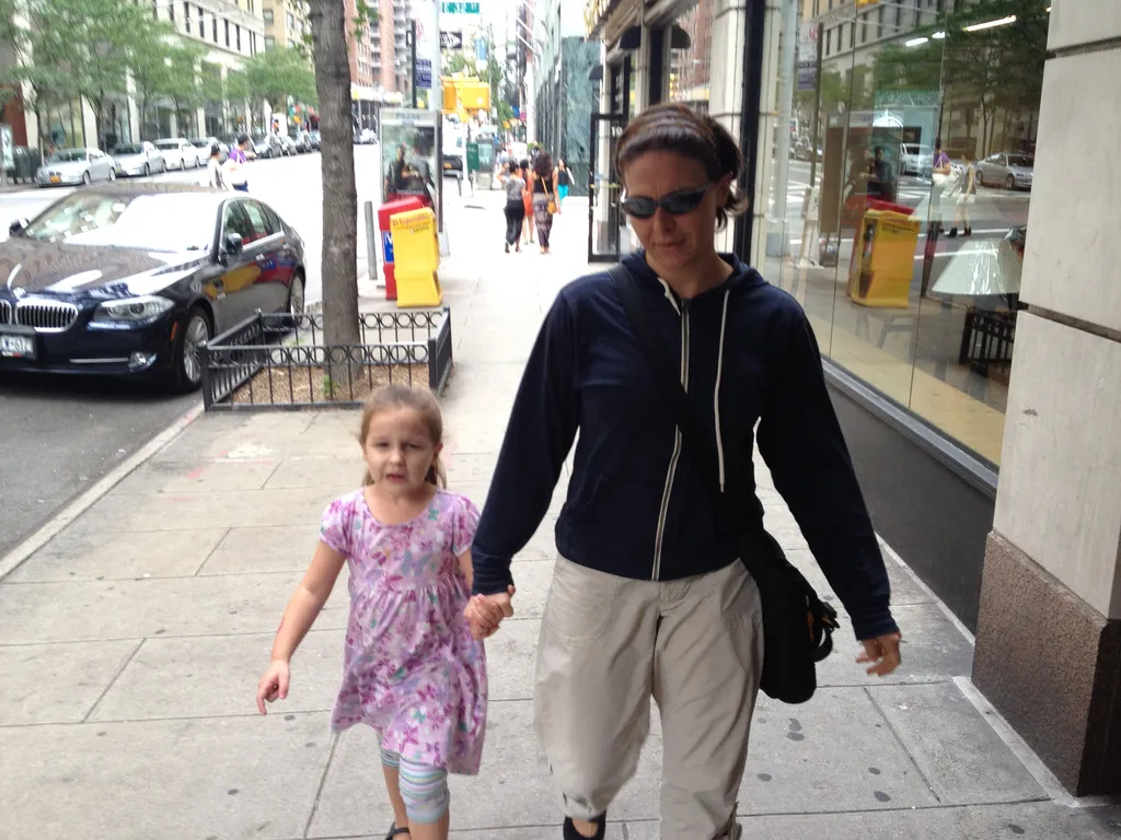 walkin' through Manhattan
