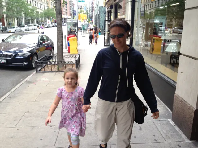 walkin' through Manhattan