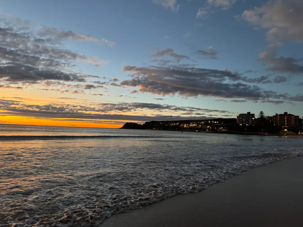 Manly Beach sunrise