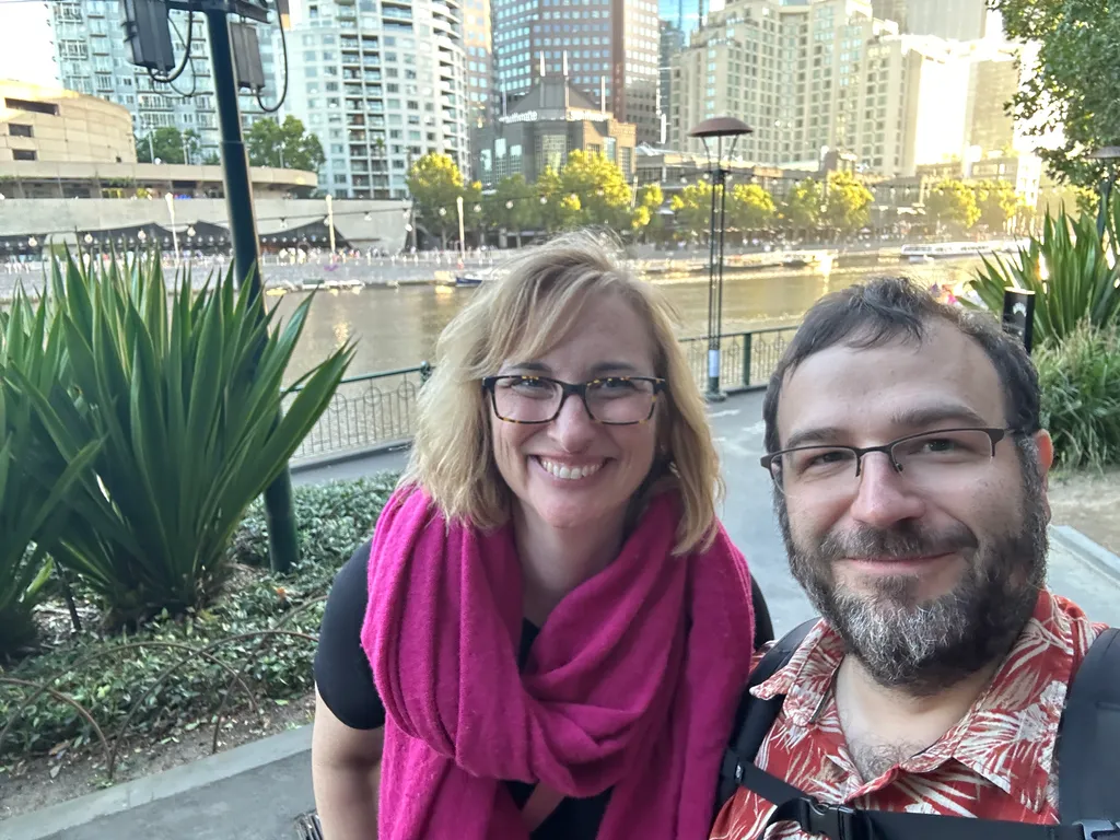 after birthday dinner with Helen