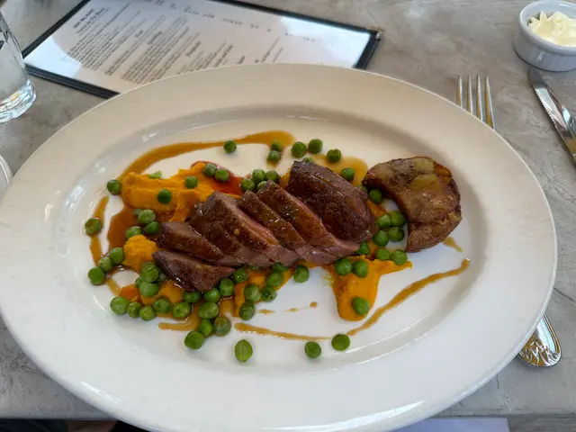 duck at Bistro La Minette