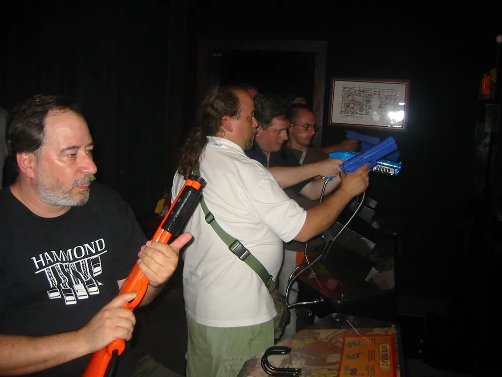geeks with (plastic) guns