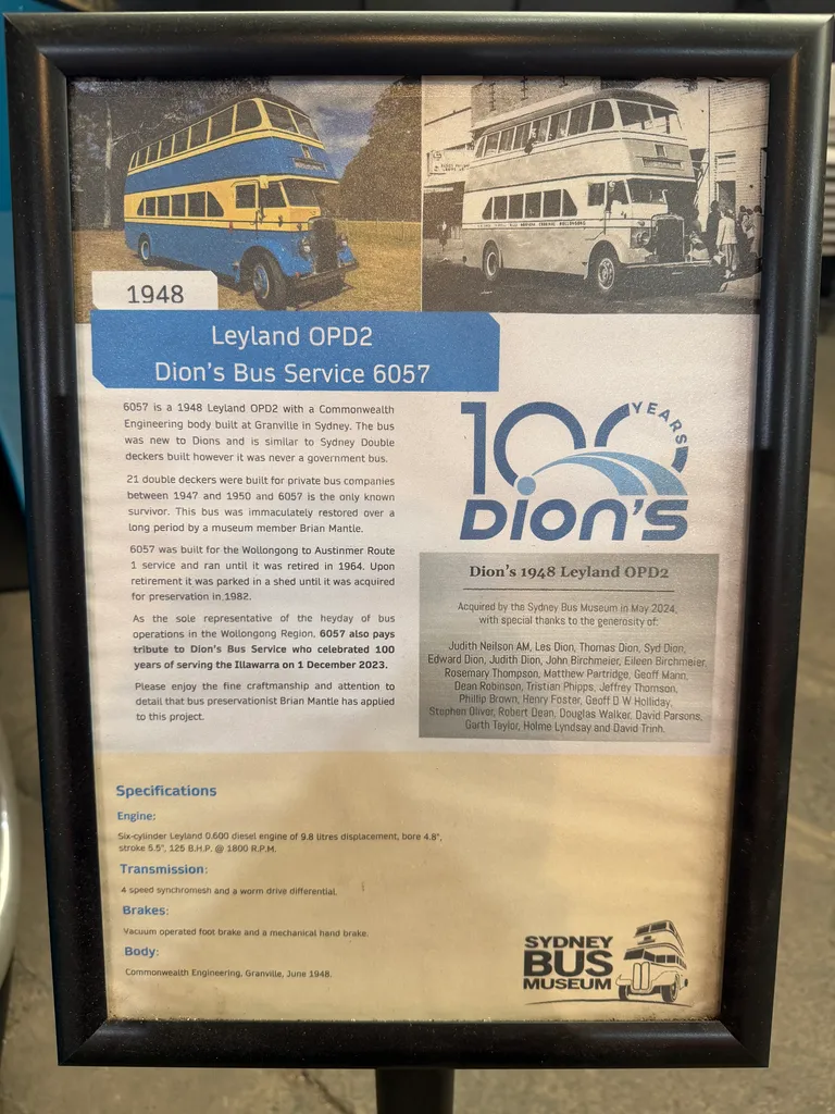 Sydney Bus Musem