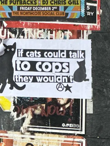 if cats could talk to cops…