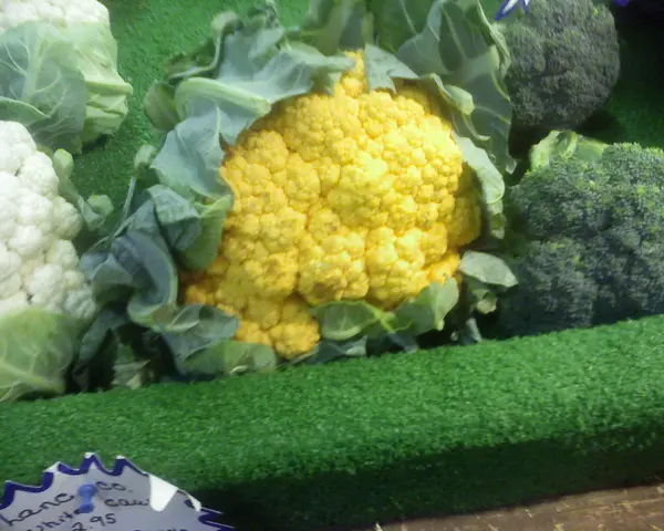 yellow cauliflower