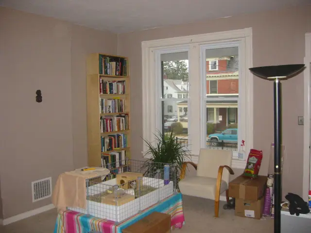 living room, west half, from the northeast