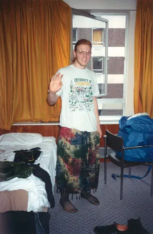 london band trip, 1994: James Vargo