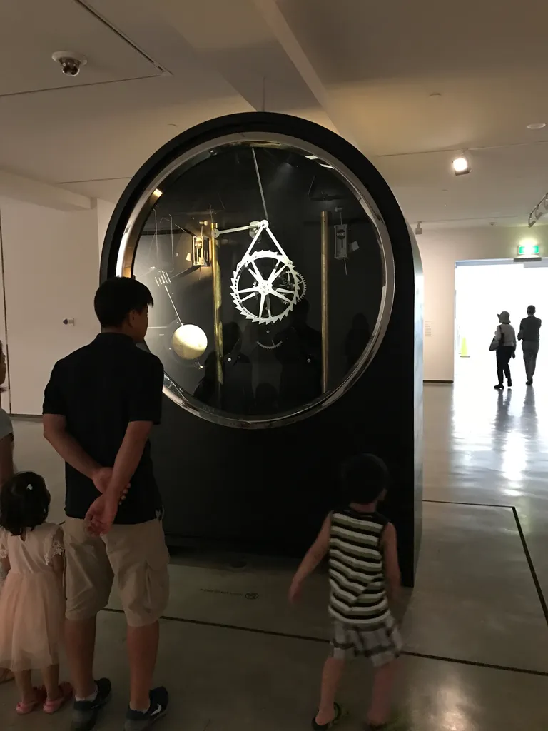 the clock
