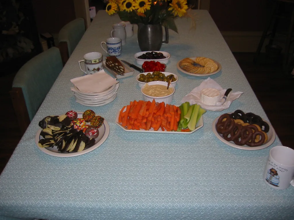thanksgiving, 2003, Hors D'oeuvres