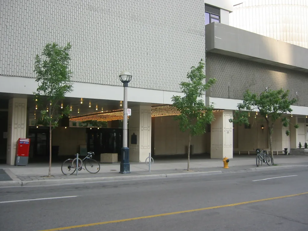 our hotel, the former dorm