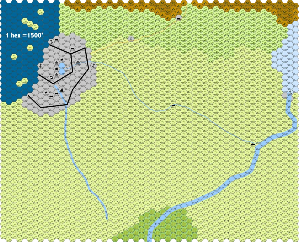 "Alar" - city region map