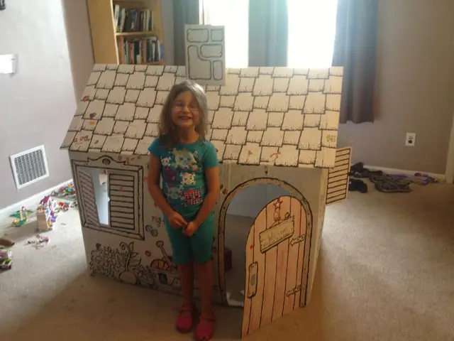 goodbye, cardboard house
