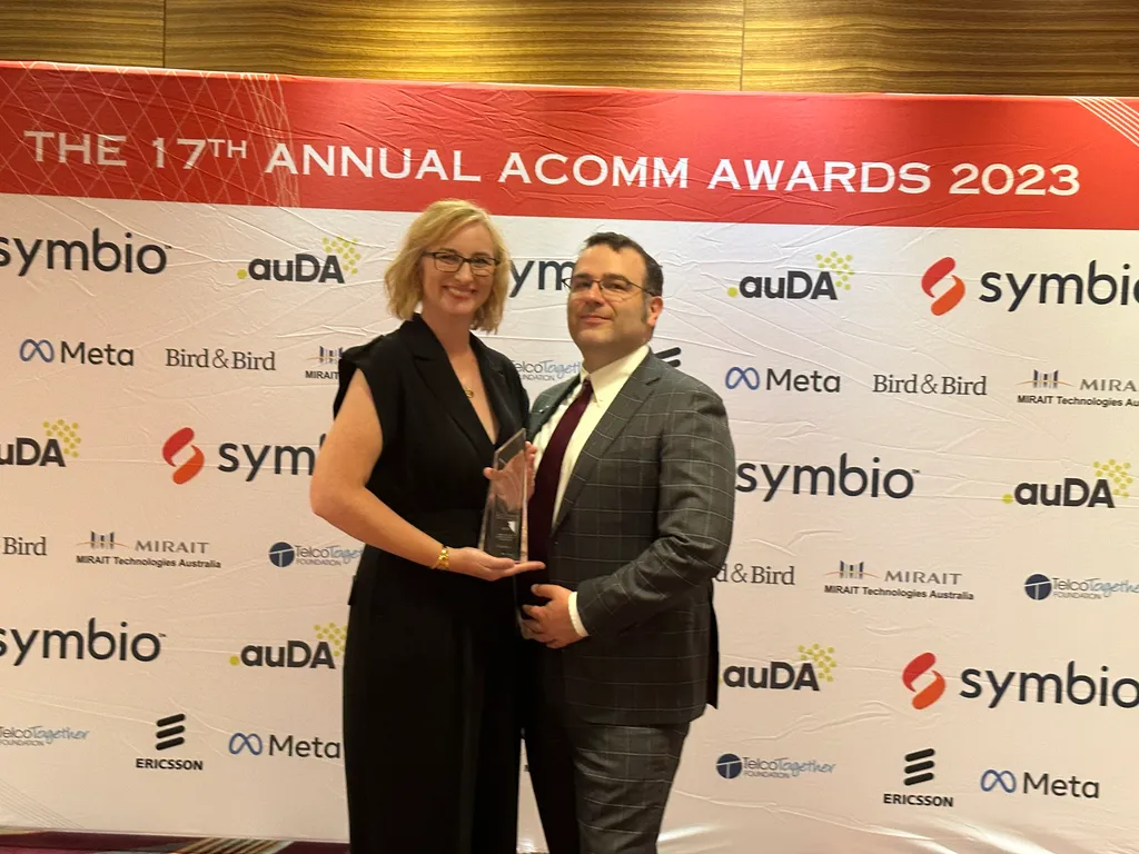 we won an award!