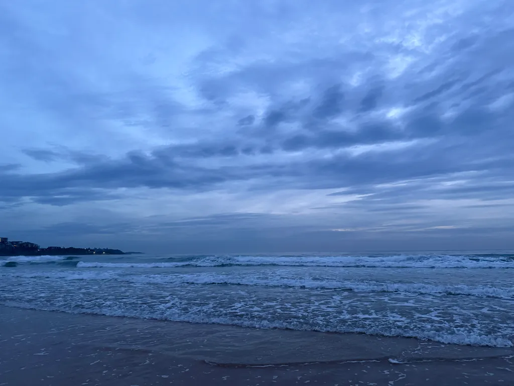 at Manly Beach