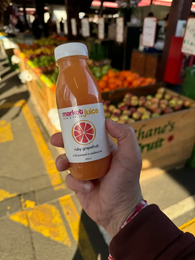 grapefruit juice!