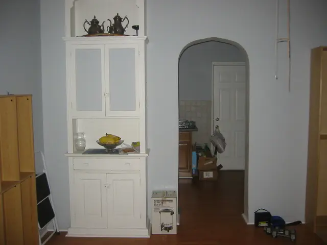 dining room, from the west