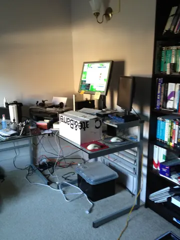 temporary standing desk