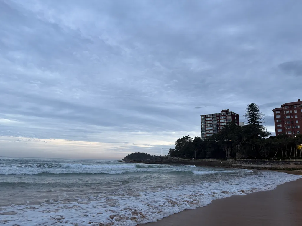 at Manly Beach