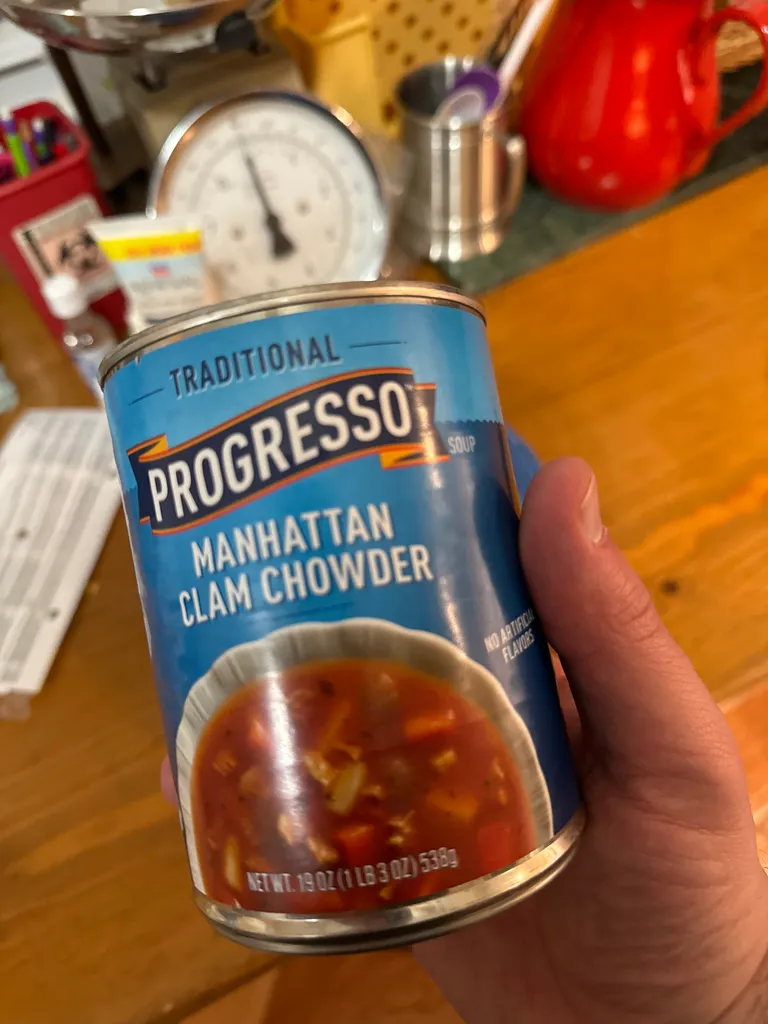 Christmas Eve means clam chowder