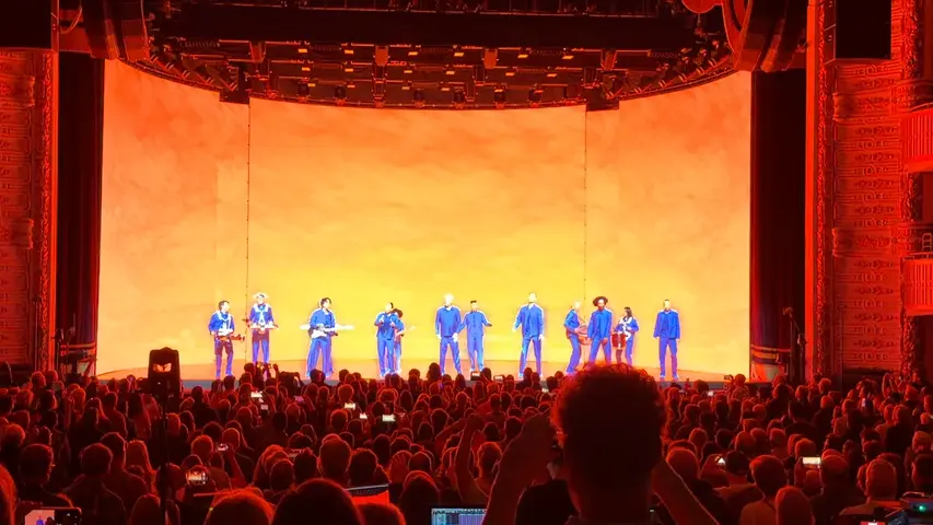 David Byrne at the Met in Philly