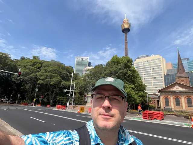 Sydney Tower in the background