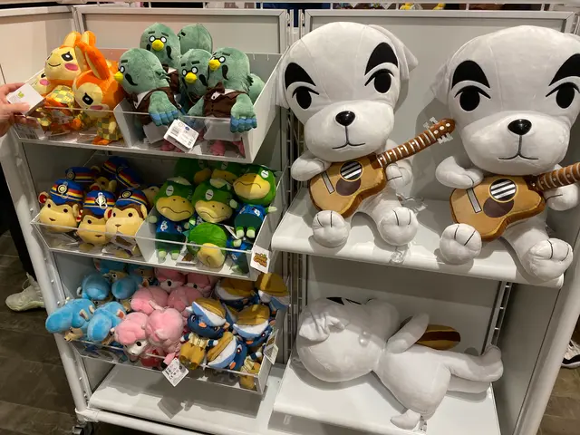 at the Nintendo store