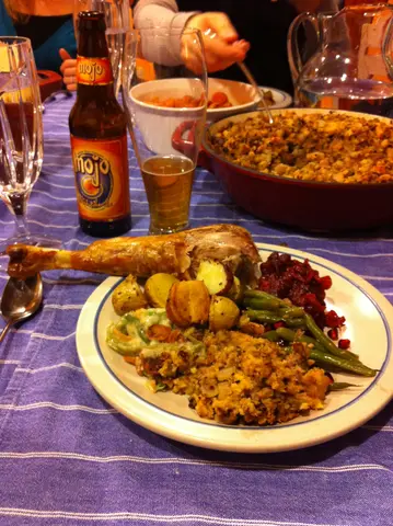 Thanksgiving dinner!