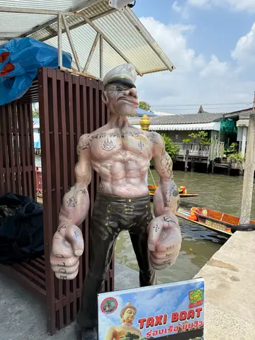 Bangkok boat tour, Popeye