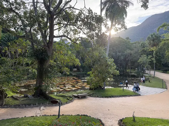 the Botanical Garden in Rio