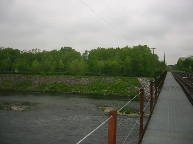the towpath, tracks