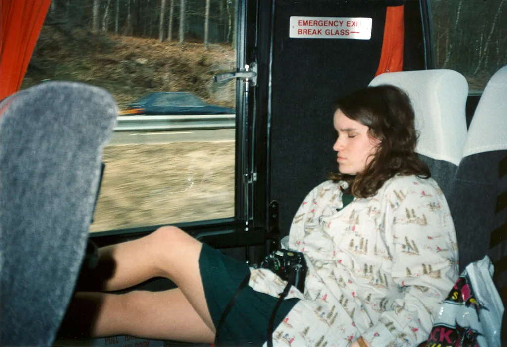 london band trip, 1994: Carleste